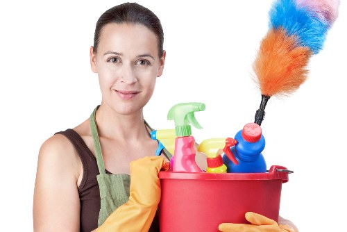 Professional one off cleaning in a bright living room