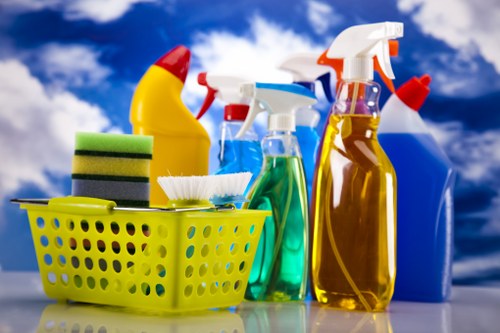 Carpet cleaning equipment prepared for a deep clean