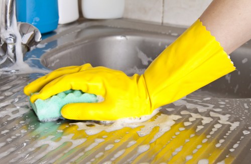 One off cleaning service in a bathroom