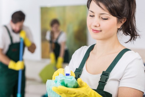 Commercial storefront window cleaning for a polished business look