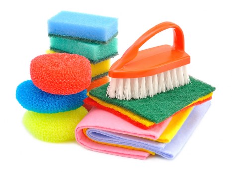 Stain removal and odor treatment during rug cleaning